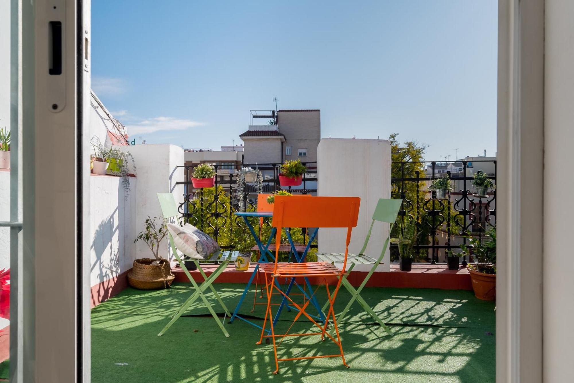 Atico Curtidores Seville Exterior photo